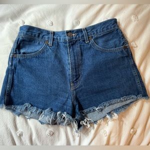 Size 27 Re/done Jean Shorts